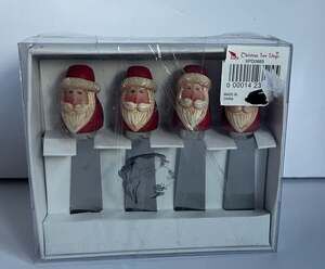 Santa Claus Chef Spreaders Set 4